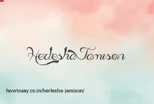 Herlesha Jamison