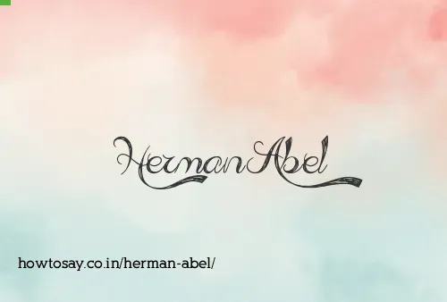 Herman Abel