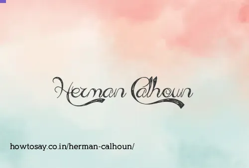 Herman Calhoun