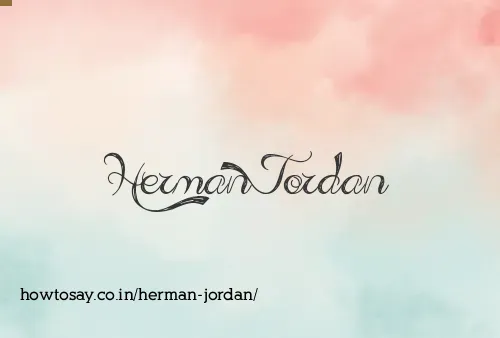 Herman Jordan