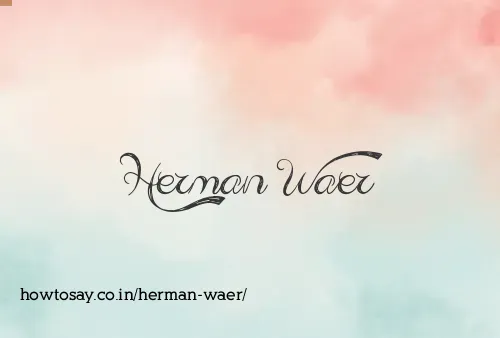 Herman Waer