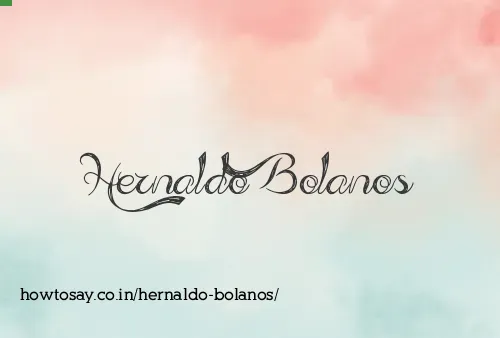 Hernaldo Bolanos