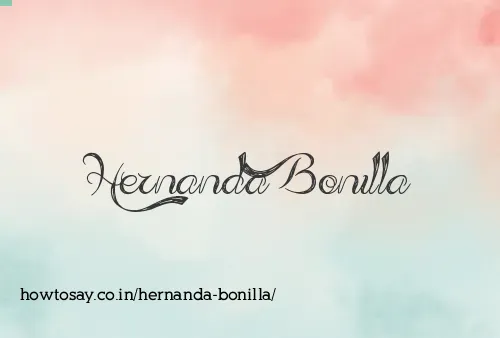 Hernanda Bonilla