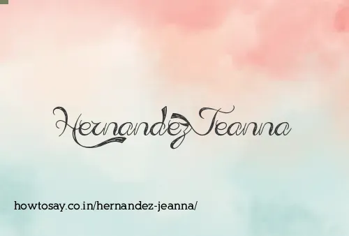 Hernandez Jeanna