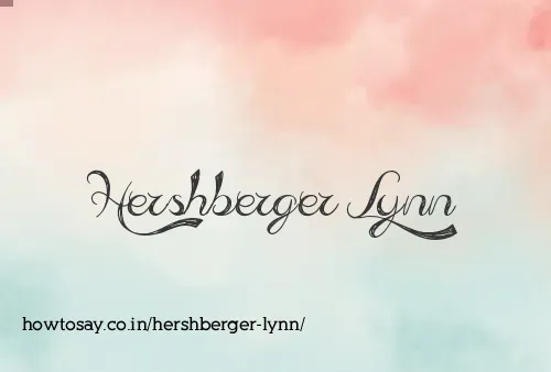 Hershberger Lynn