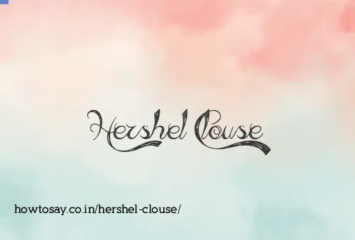 Hershel Clouse