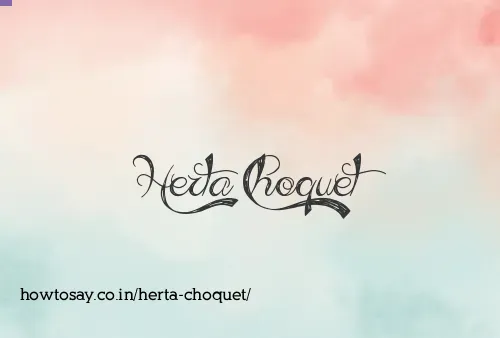 Herta Choquet