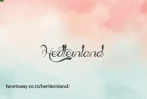 Hertleinland