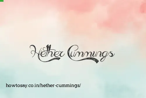 Hether Cummings