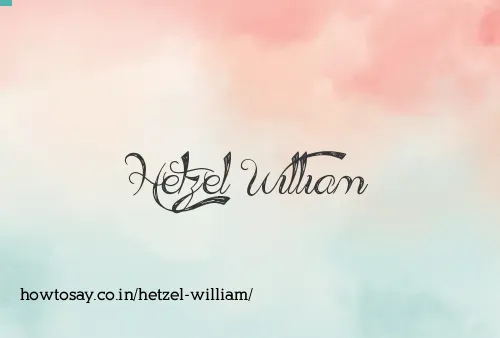 Hetzel William