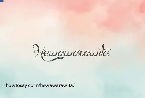Hewawarawita