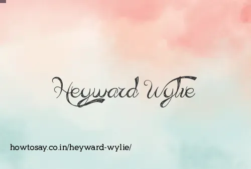 Heyward Wylie