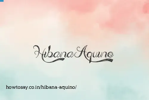 Hibana Aquino