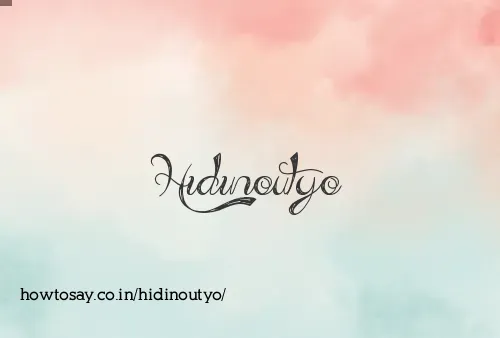 Hidinoutyo