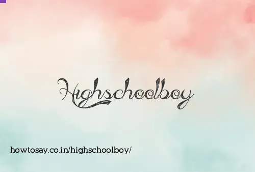 Highschoolboy
