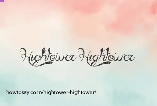Hightower Hightower