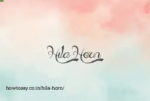 Hila Horn