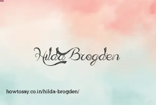 Hilda Brogden