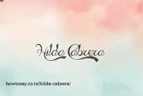 Hilda Cabrera