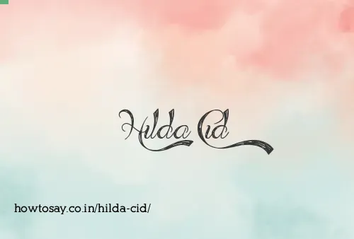 Hilda Cid