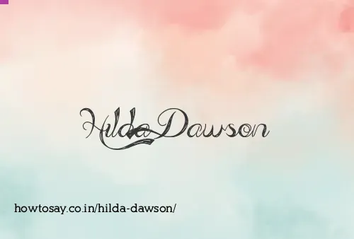 Hilda Dawson