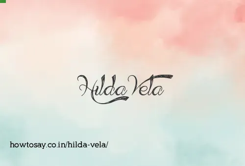 Hilda Vela