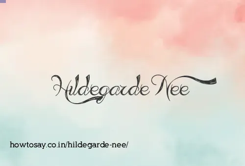 Hildegarde Nee