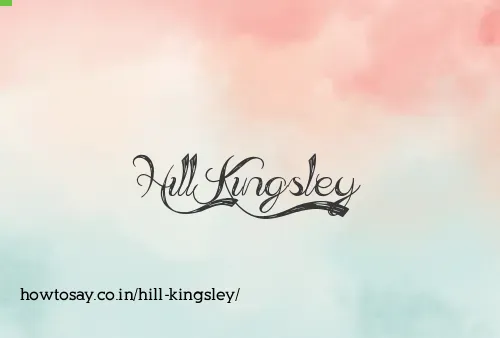 Hill Kingsley