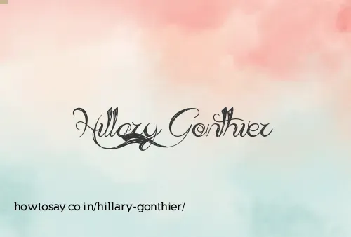 Hillary Gonthier