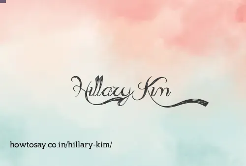 Hillary Kim
