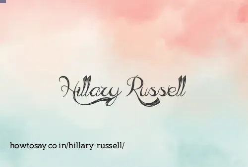 Hillary Russell