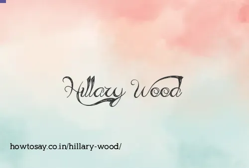 Hillary Wood