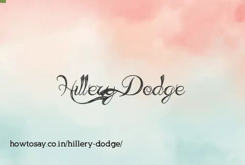 Hillery Dodge