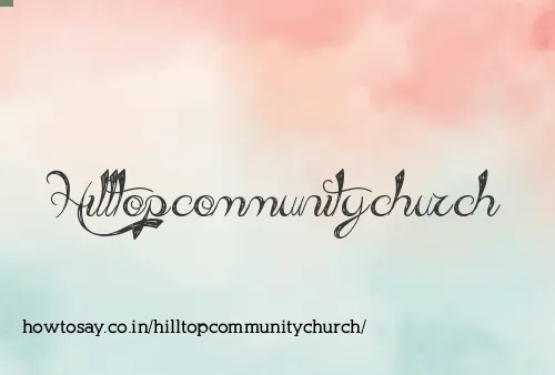 Hilltopcommunitychurch