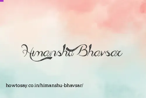 Himanshu Bhavsar