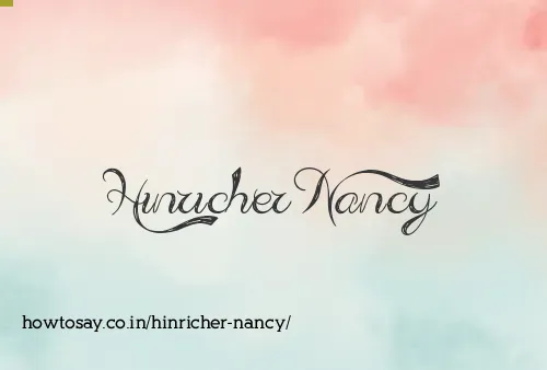 Hinricher Nancy