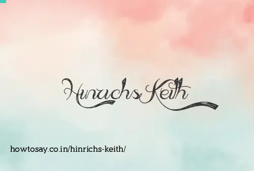 Hinrichs Keith