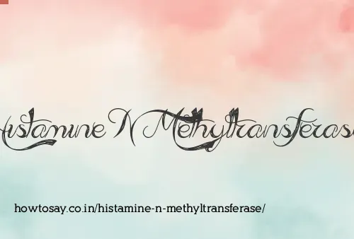 Histamine N Methyltransferase