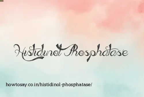 Histidinol Phosphatase