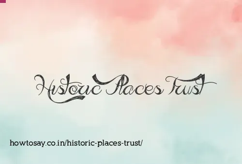Historic Places Trust