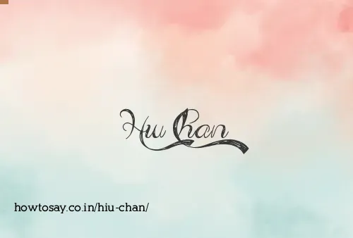 Hiu Chan