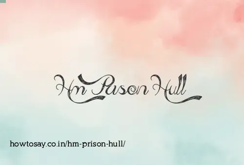 Hm Prison Hull