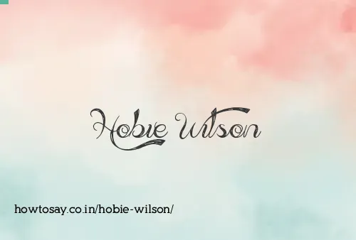 Hobie Wilson