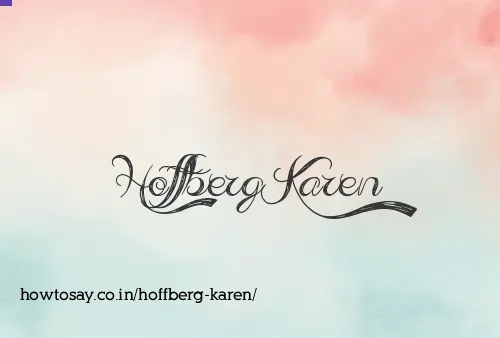 Hoffberg Karen