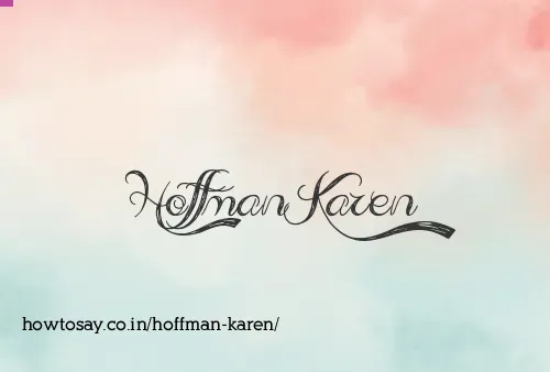 Hoffman Karen