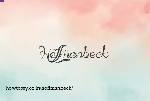 Hoffmanbeck