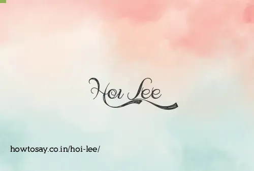 Hoi Lee