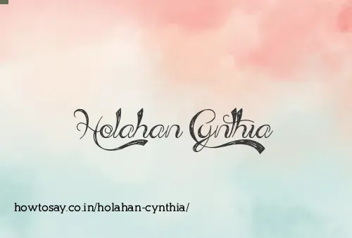 Holahan Cynthia