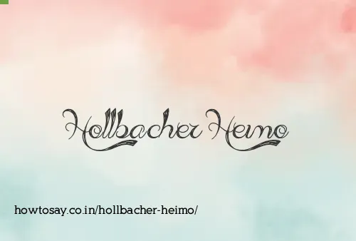 Hollbacher Heimo