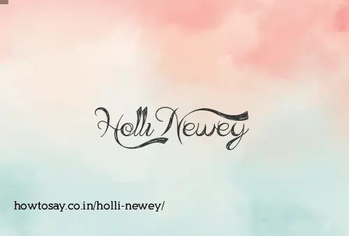 Holli Newey